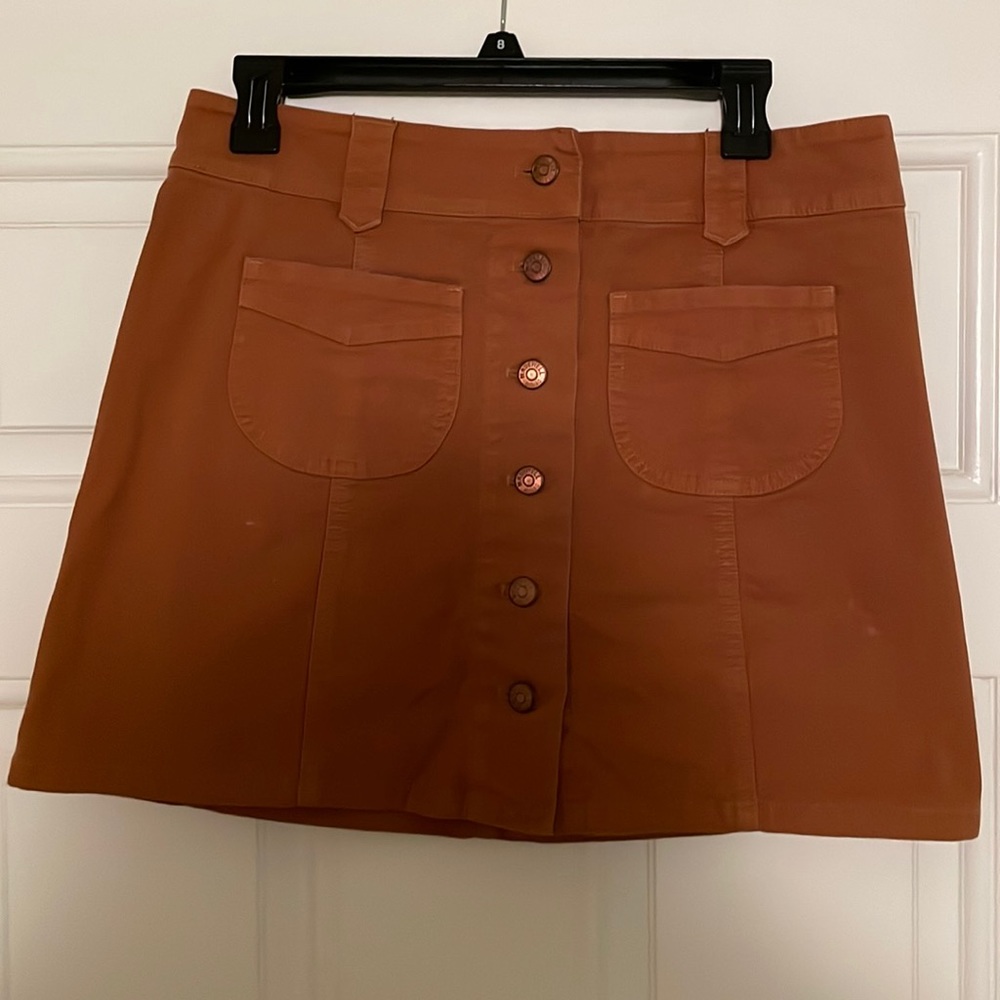 COPY - Madwell burnt orange skirt